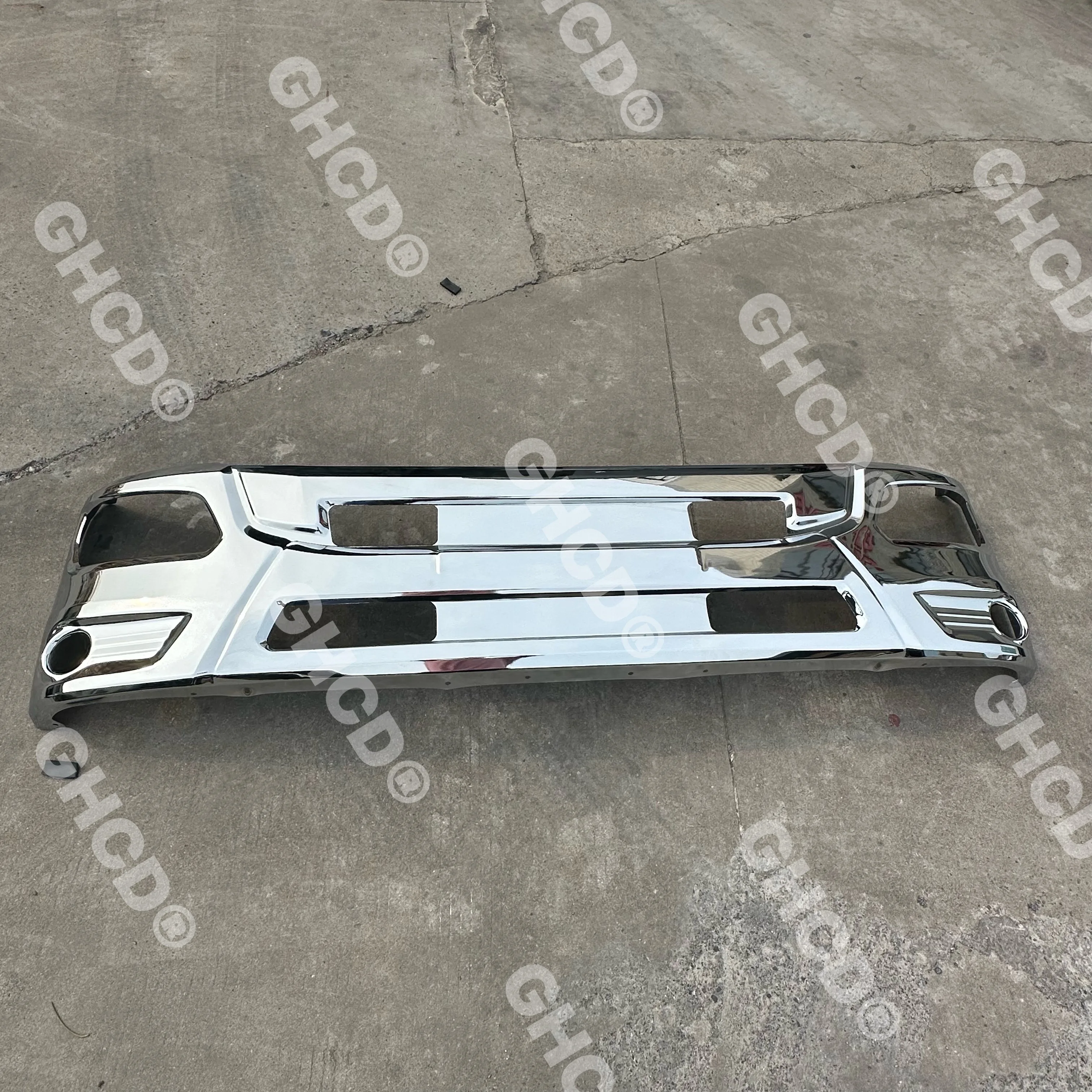 product ghcd high quality new chrome plated metal bumper truck body part for japanese hino victor mitsubishi isuzu nissan trucks-5