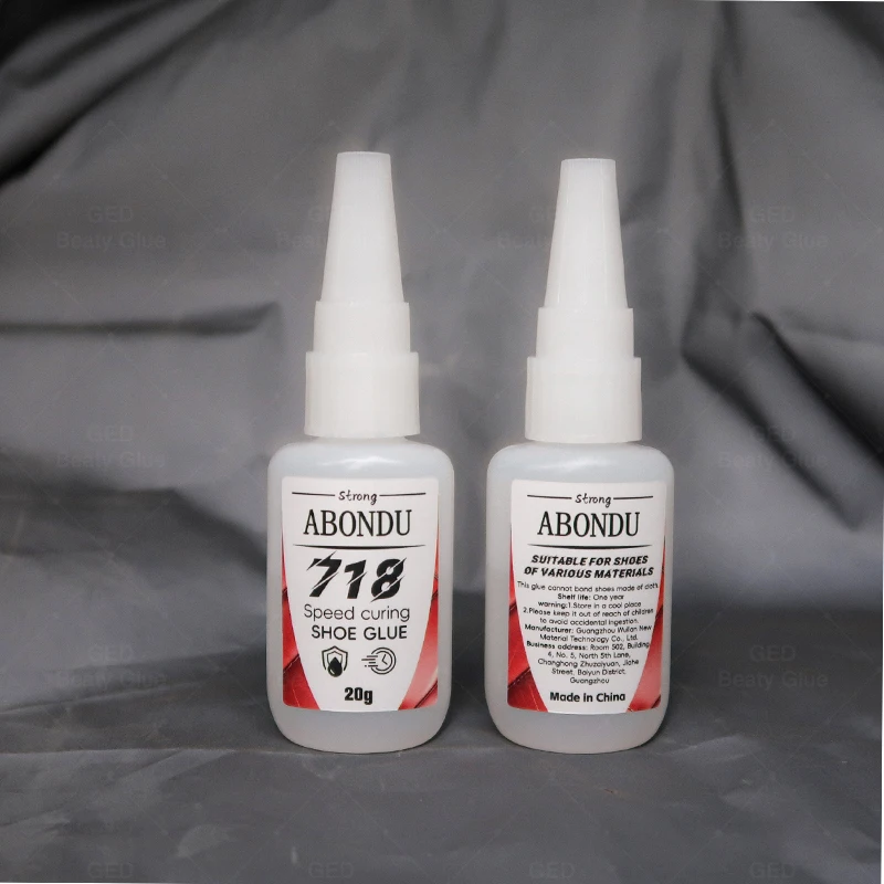 Shoe Glue Cyanoacrylate Super Attached To Rubber Plastic Glue Instant
