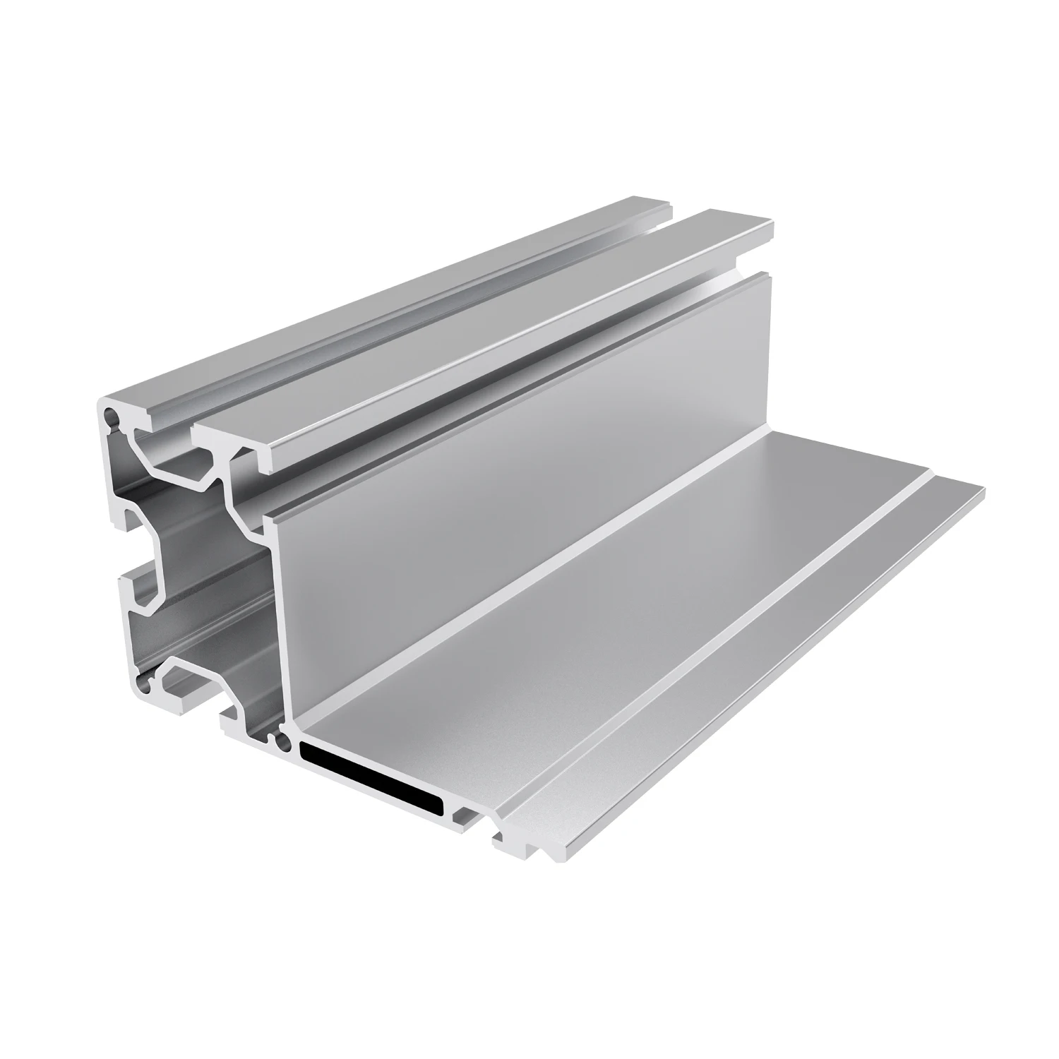 65107 High-Speed Linear Material Conveyor Belt Magnetic Levitation Silent Wheel Assembly Aluminum Profiles Low Friction factory