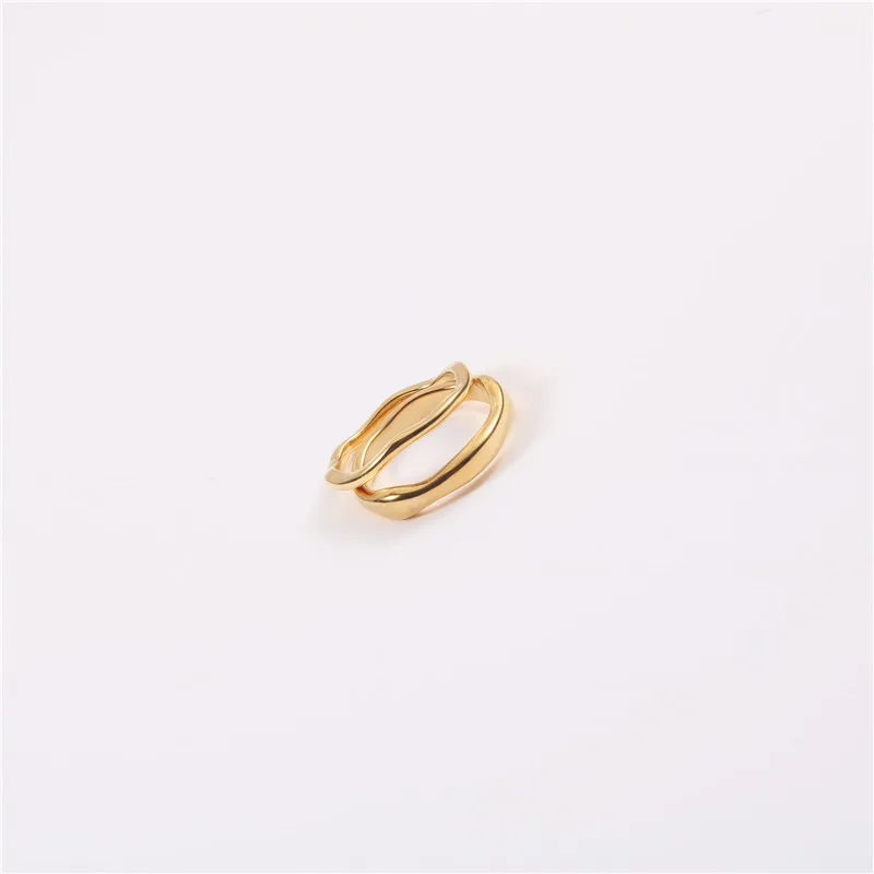 Tarnish Free Waterproof Minimalist Stackable 18k Pvd Fashion Gold ...