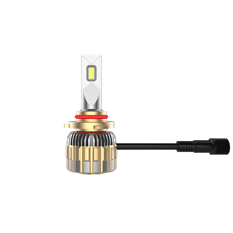 T8 LED Headlights Bulb 55W 4800lm 6000K 12V-24V Auto Headlight Conversion Kits Plug & Play H4 H7 9005 LED for car