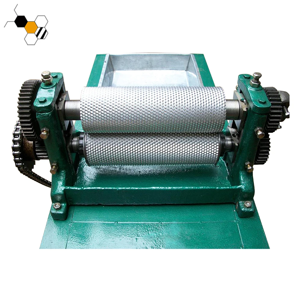 Beeswax Sheet Making Machine Foundation Embossing Beeswax Making ...