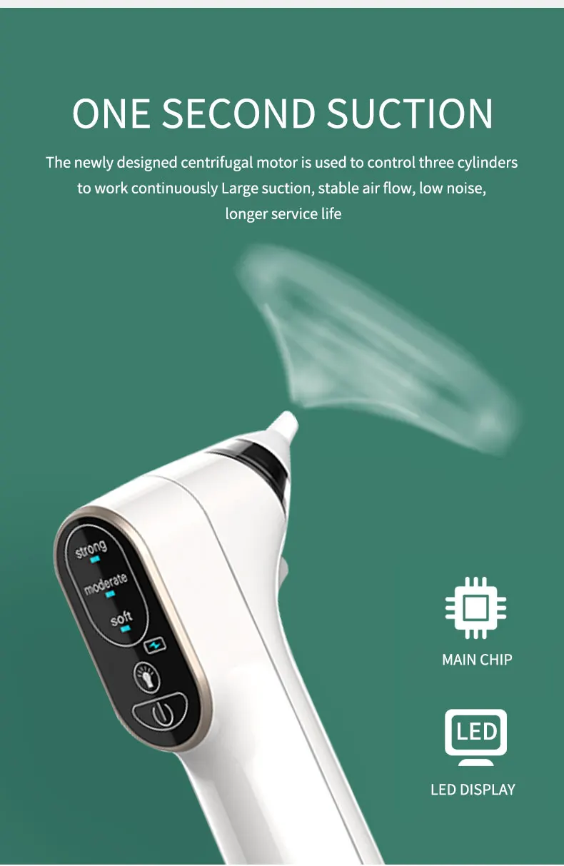 baby nasal aspirator nose snot sucker