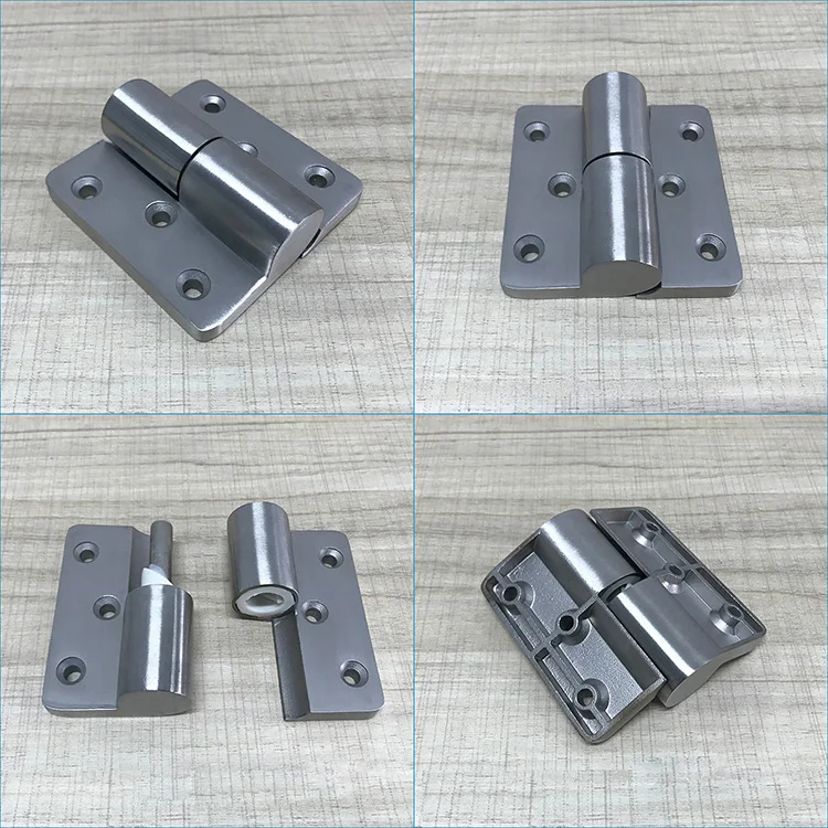 Custom Made Heavy Duty 304 Stainless Steel Toilet Cubicle Partition Door Hinges