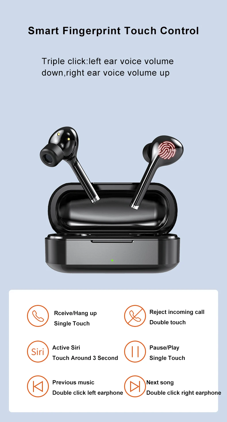 Sport True Wireless Earbuds TWS Wireless Earphones Bluetooth 5.0 Wireless Headphone - ANKUX.COM