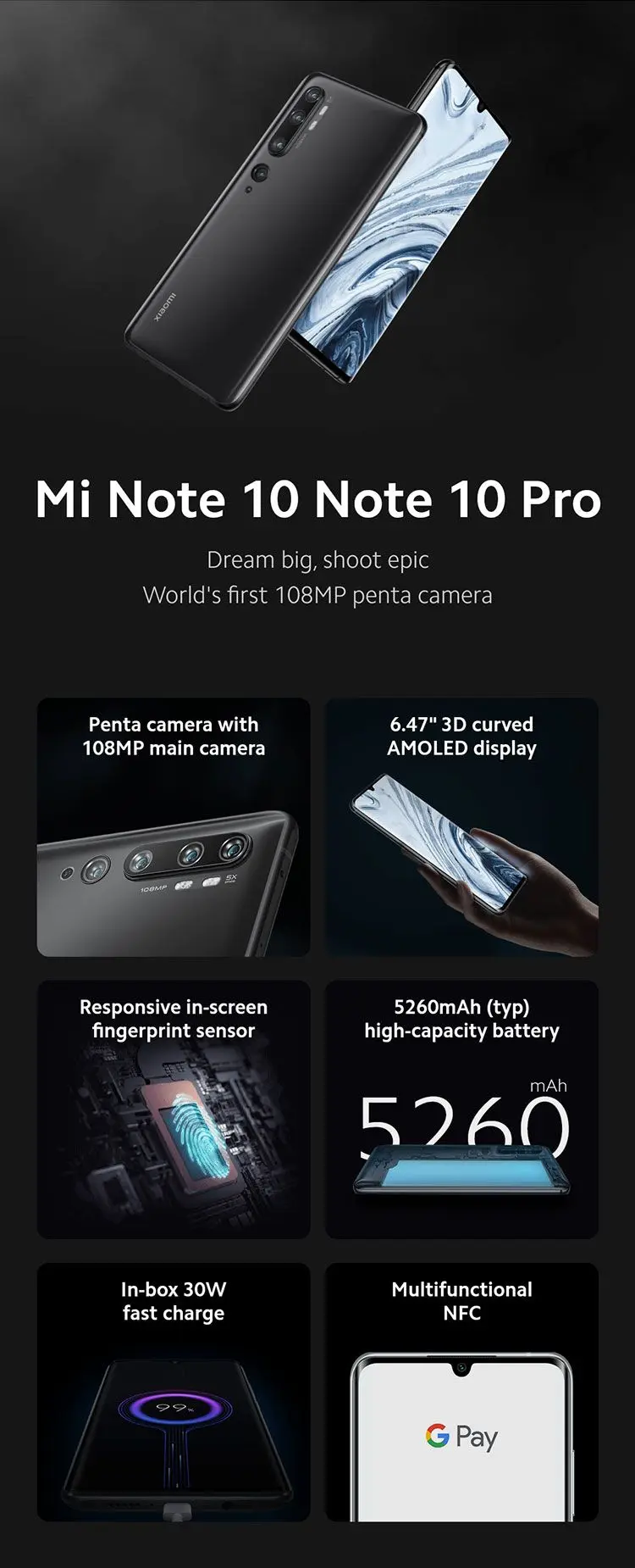 buy mi note 10 pro