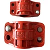 Ductile Iron Grooved Flexible Standard Couplings and Fittings oil and gas pipe fitting with double welding rings and gasket