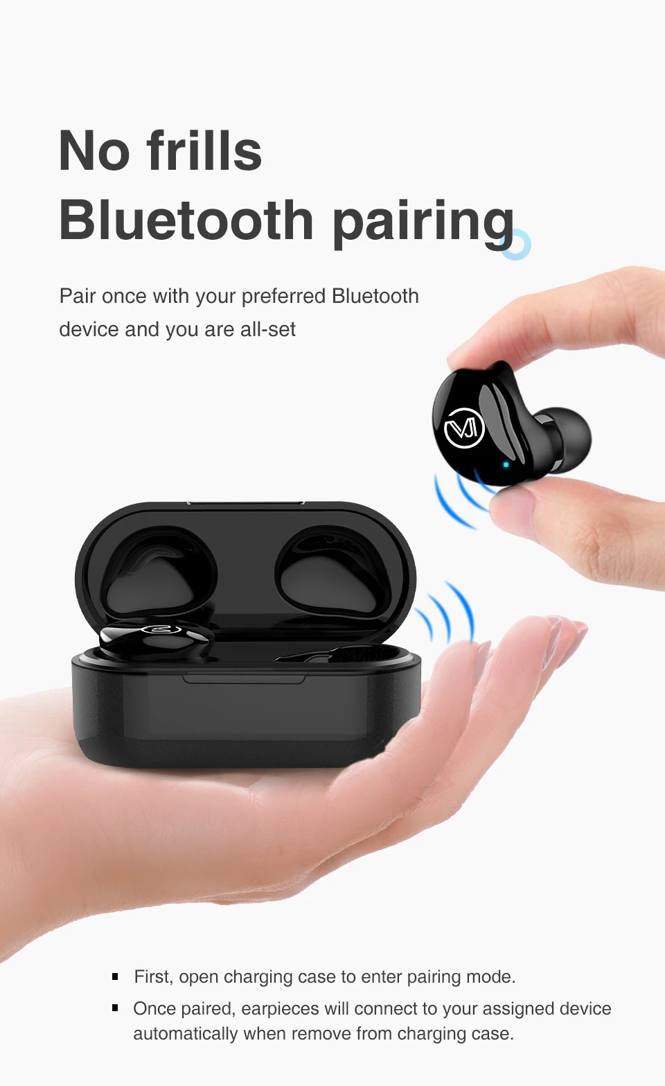 TWS Best Boyfriends Gift for Christmas HiFi Headphones Wireless Best Sellers in Europe 2018 - ANKUX.COM