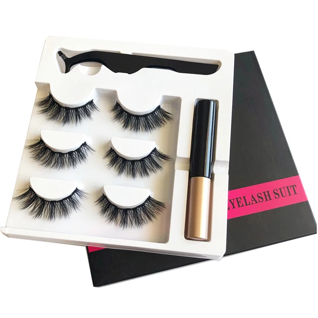 magnetic false eyelashes 2 pair