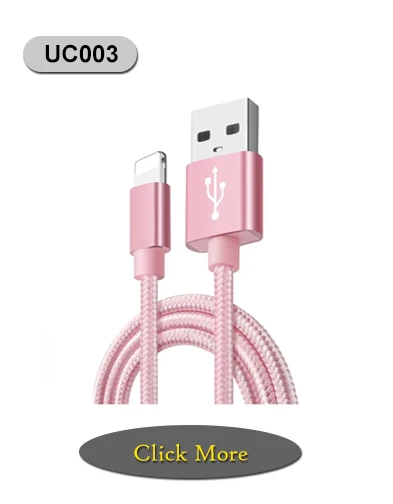 2A nylon braided cable usb data cable nylon cord charger for iPhone 5,6,7,8,X