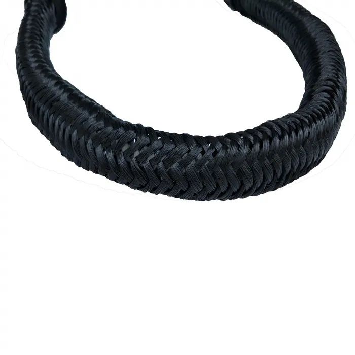 high strength 4ft 5ft 6ft hollow braid polyethylene with bungee inside dock rope