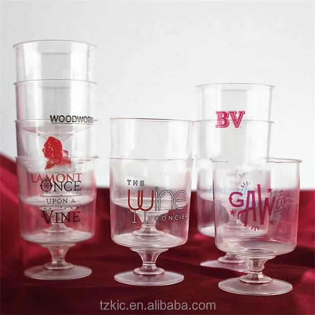 2 oz. Yoshi Square Plastic Mini Wine Glasses 8 ct.