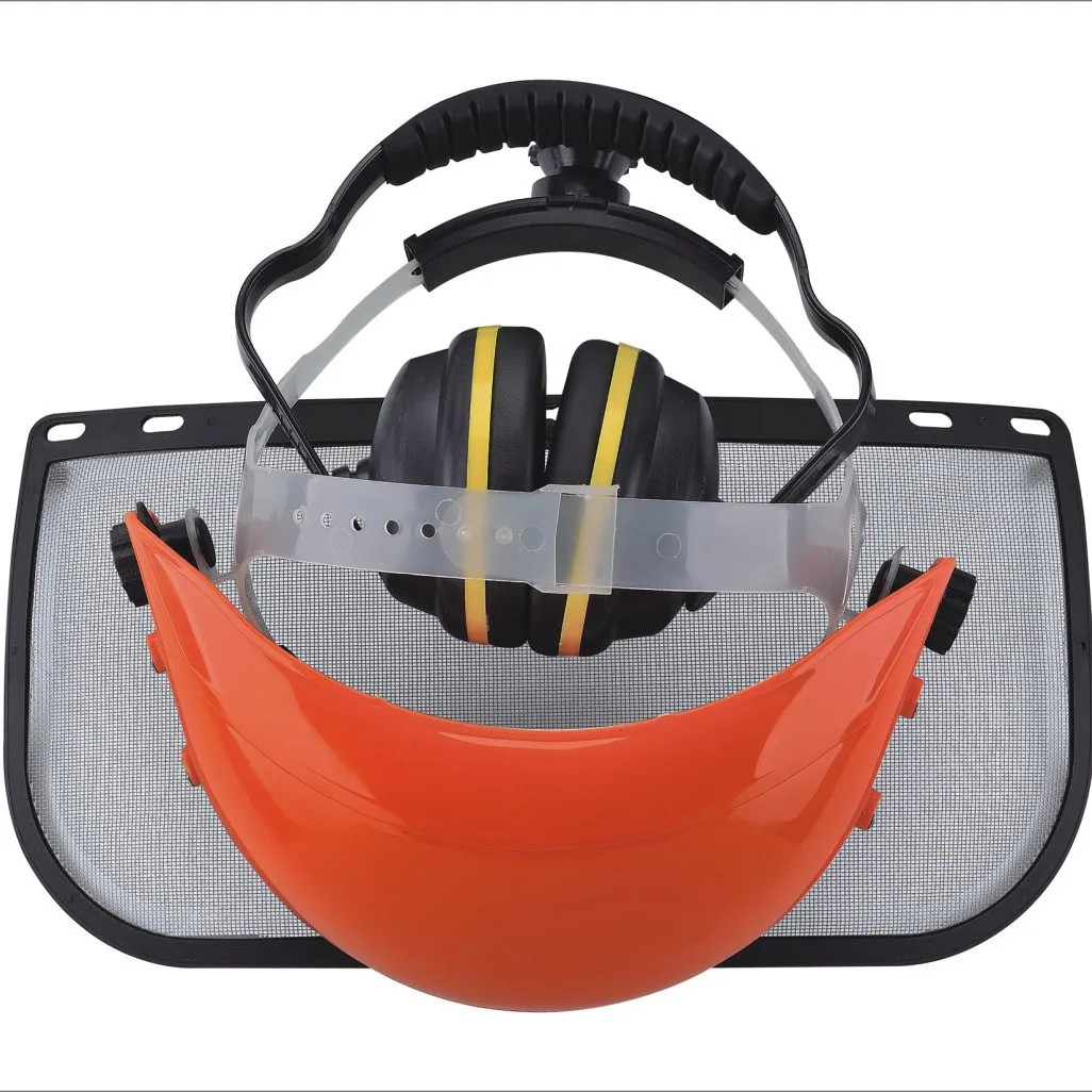 Safety Face Shield Mesh Half Helmet Shield Mesh Ce Protective Face