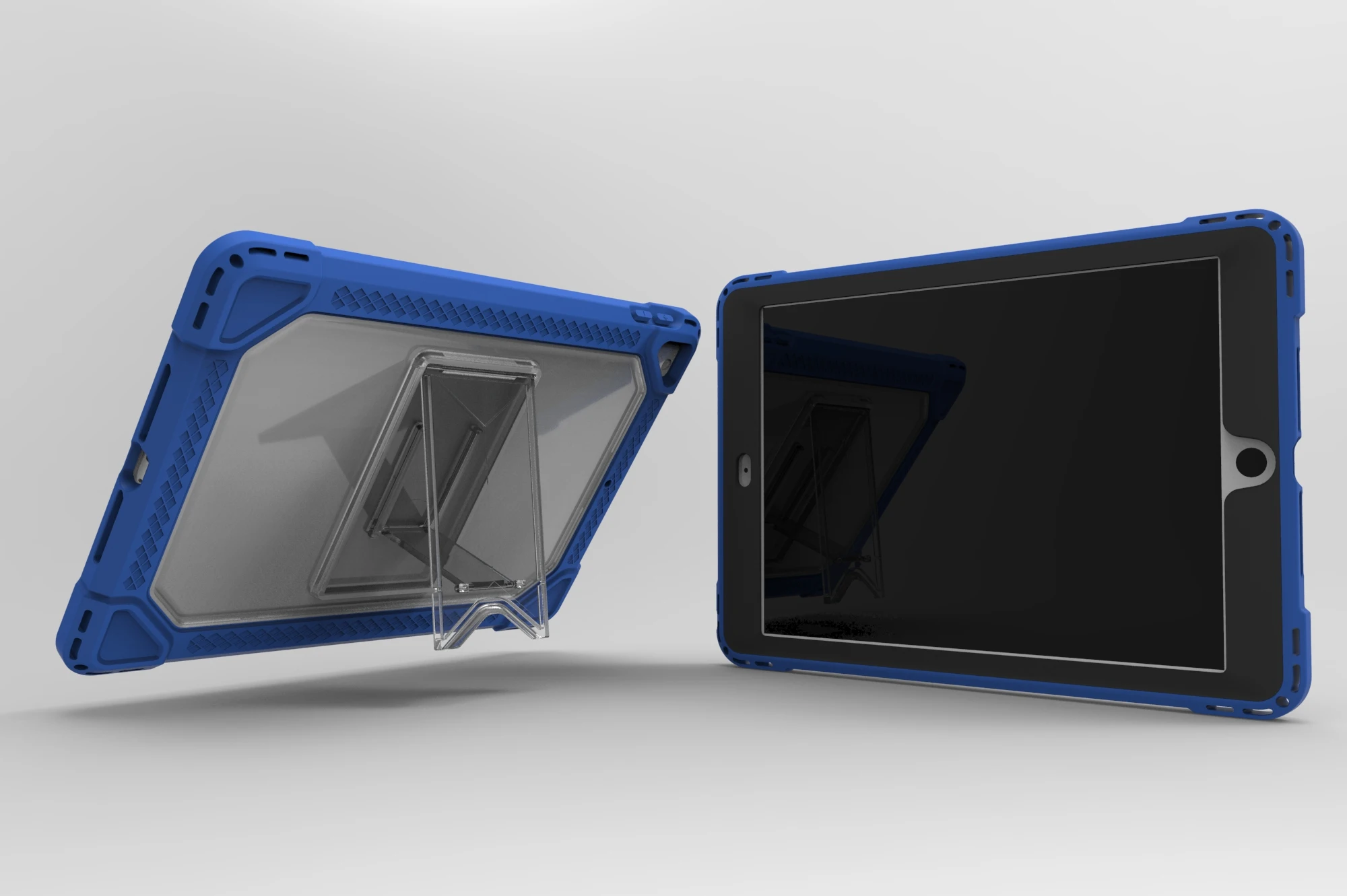 2021 9th Generation Shockproof Rugged Pc Tpu Hybrid Tablet Cover For