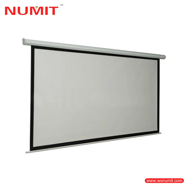 150 Motorized Projector Screen With Rf Remote Control Electric Projection