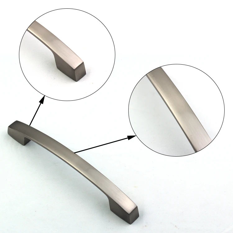 Good quality drawer furniture hardware products aluminum profile kitchen cabinet door pull handles