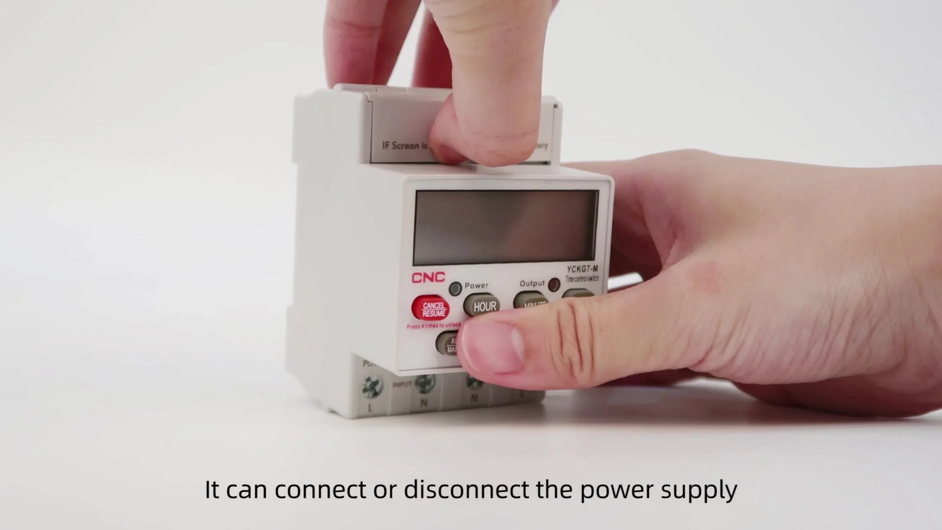 Modular Off Timer Power Delay Timers & Time Switch for Civil Rail