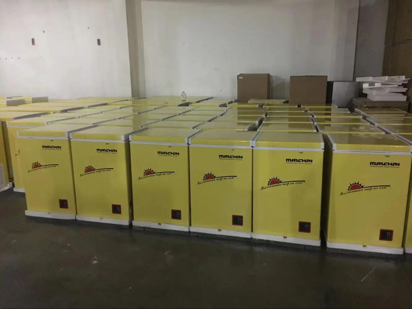 Car Draw Solar Chest Freezer Fridge 12v 220v Ac Dc Freezer Mini Fridge ...