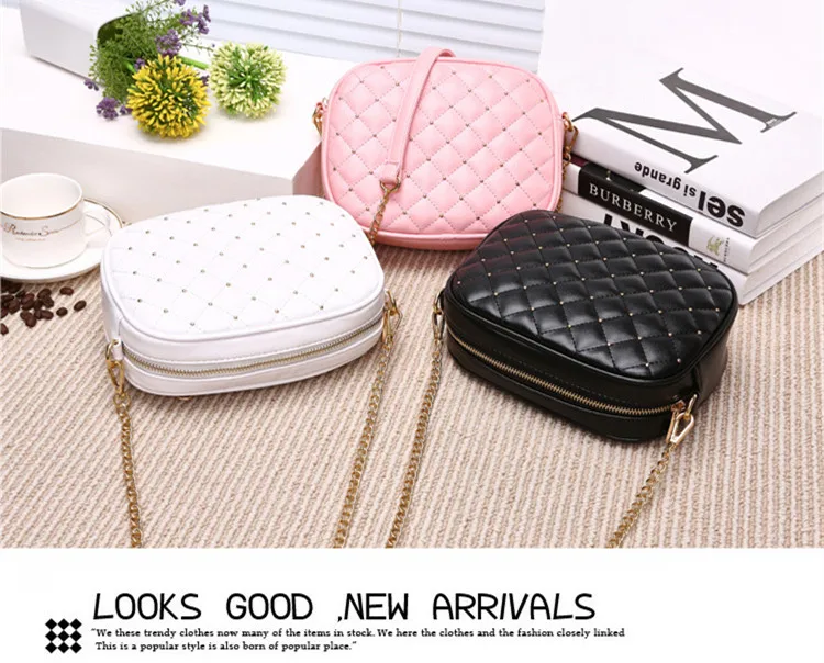 High quality PU Leather women le boy bag, Fashionable Lady's hand bag