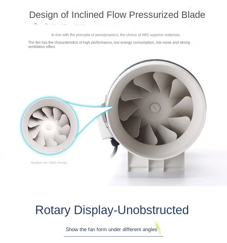 Duct Fan, 150, Axial, 6-Inch, 500mm - detail 22