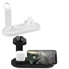 6 in 1 Stand Docking Station10W Fast Wireless Charger For Type-C Android Micro-interfaces earphone smart watch Mobile Phones