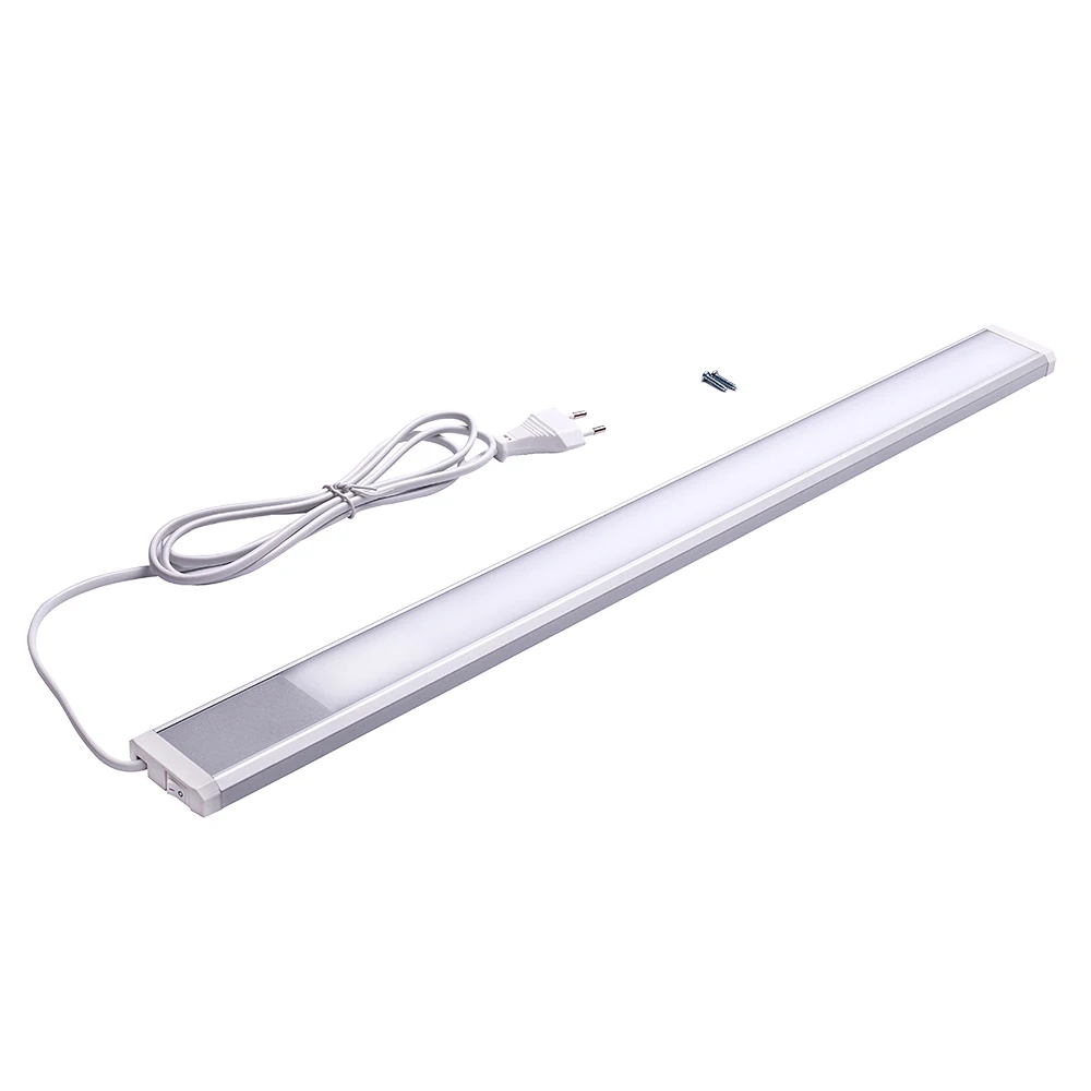 13mm thickness AC 100-240V Ultrathin Wired Led Under Cabinet Light