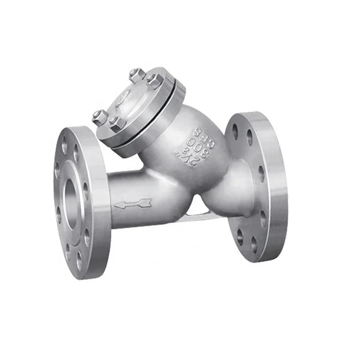 ANSI A216 WCB/ Carbon Steel/Cast steel/CF8/stainless steel Flange Y -Strainer Valve