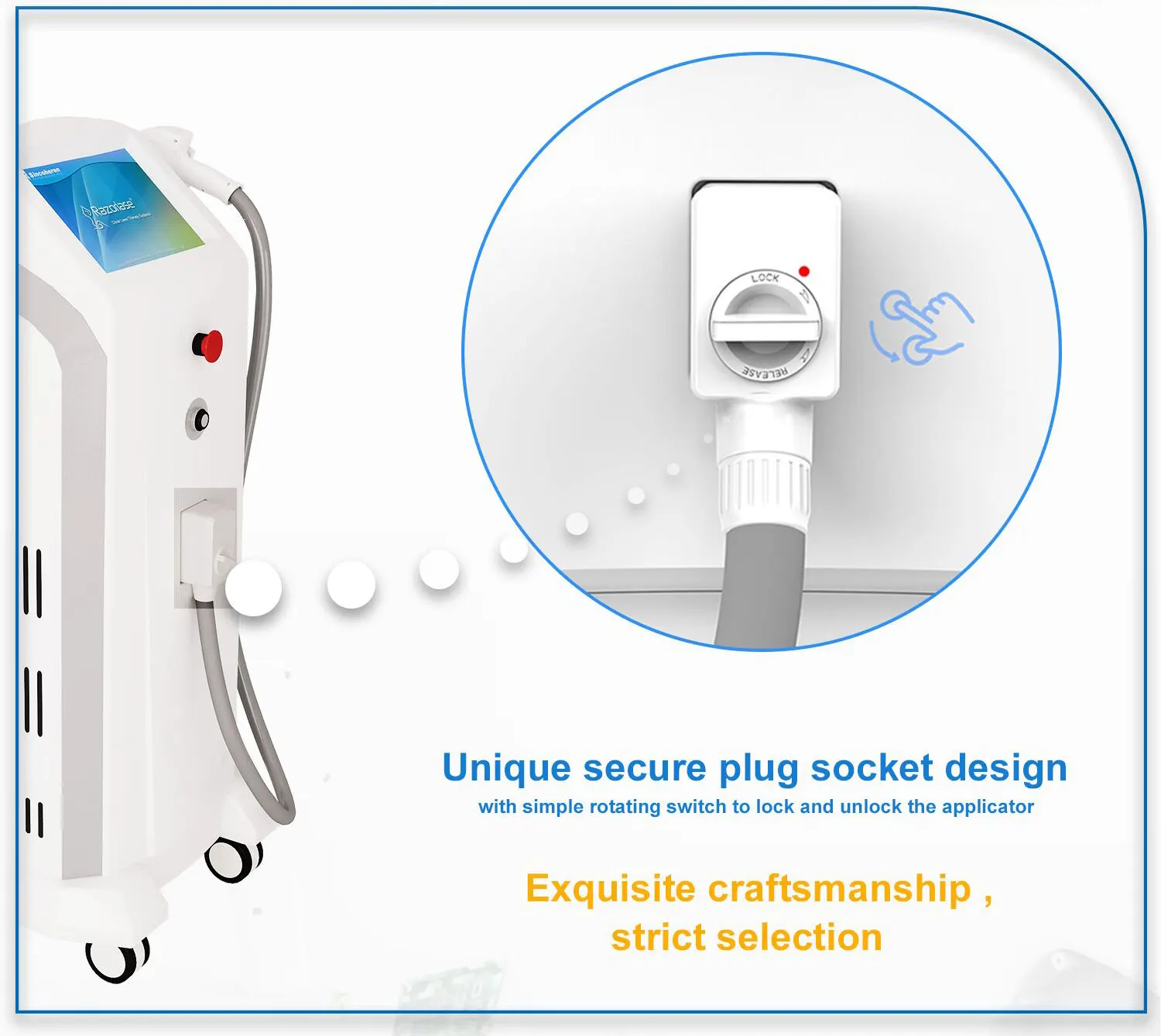 Maquinas De Depilacion Permanente Laser Hair Removal Deka Motus Ax Moveo Laser  Hair Removal For White Hair Laser - Buy Tuv Tga Approved Laser Hair Removal  Machine,Laser Diodo Hair Removal 2000w,All Skin