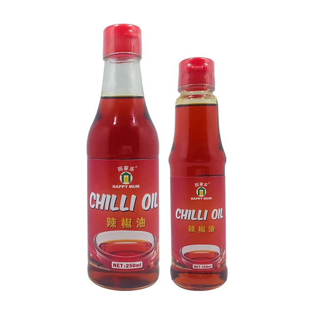 haccp halal bottle packing cooking edible organic chili oil