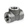 Sfenry Carbon Steel Forged 3000Psi CS A105 Female NPT Threaded Tee