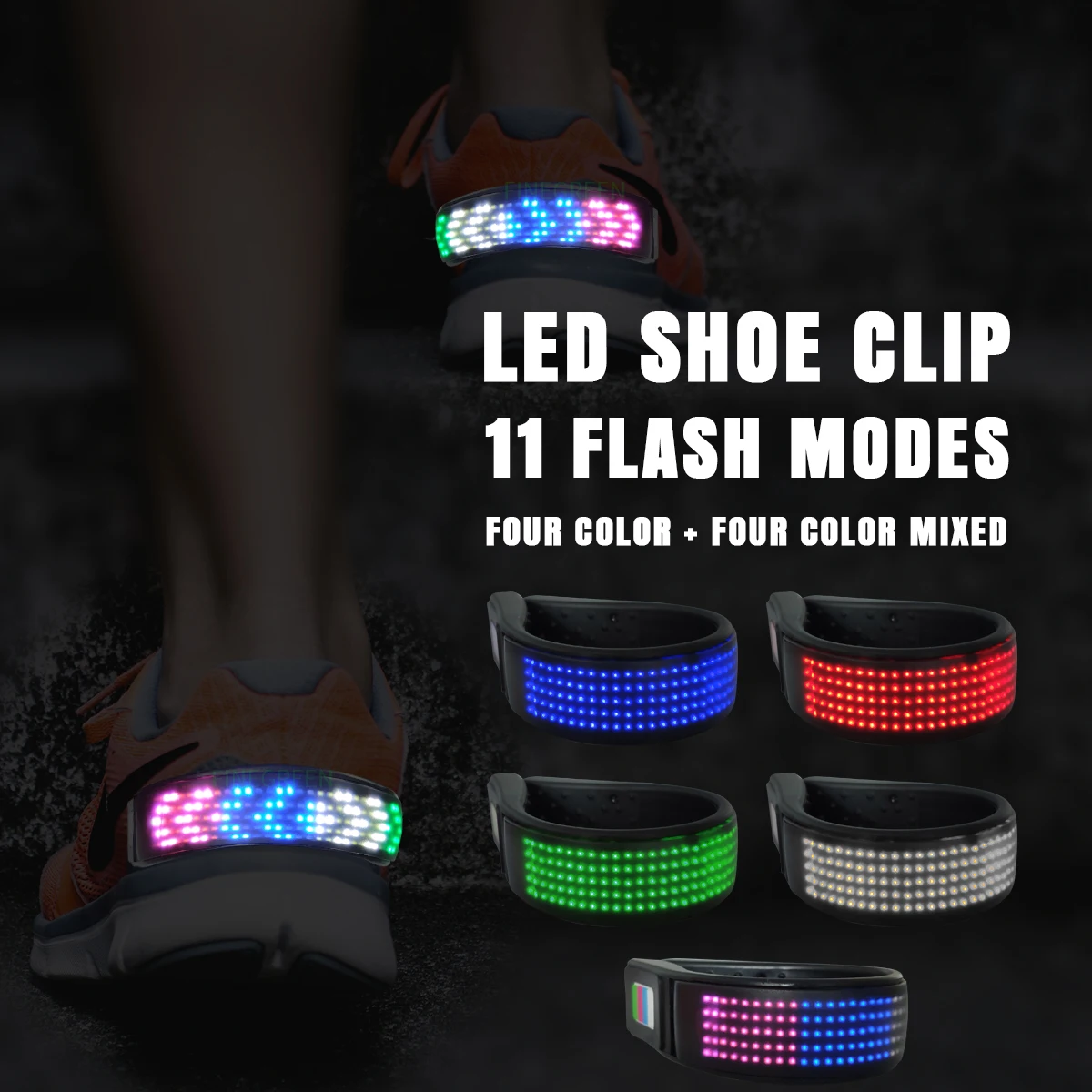 led shoe clip