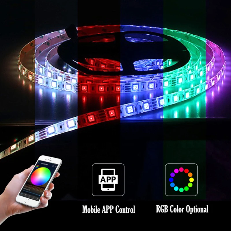 Custom IP65 Silicone Tube Flexible neon Rope Light  Decoration Lamp Multi Color SMD 5050 Rgb Waterproof Led Strip Light