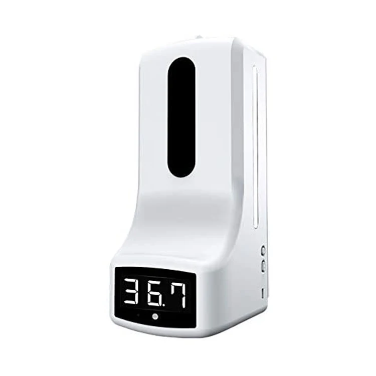 
NRE-N09 ABS Thermometer with automatic Hand Sanitizer soap Dispenser 