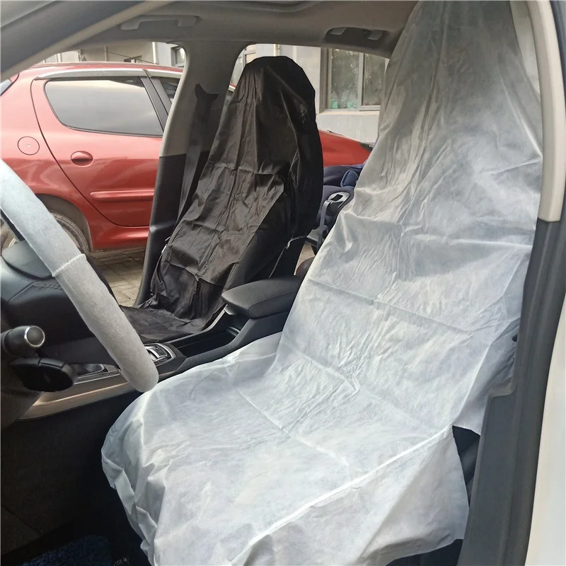 High Quality Plastic Non Woven Auto Car Seat Cover Buy Car Seat