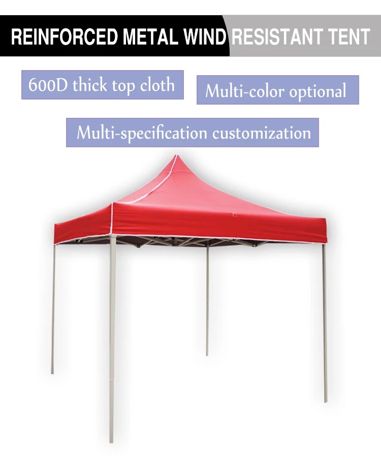 Pameran Outdoor Flat Top Tenda Lipat 