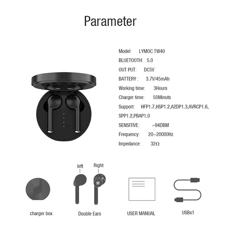 Tekcam Hifi Super Mini Cierto Estéreo Bluetooth Inalámbrico 5,0 Auriculares  Tws Inalámbrica Auriculares Con Caja De Carga - Buy Auriculares Bluetooth  Tws Product on Alibaba.com