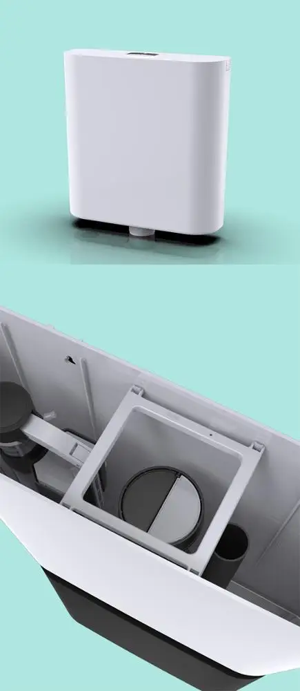 High Quality Plastic Toilet Water Tank Wall-hung  Toilet Flush Cistern Toilet Plastic tank details