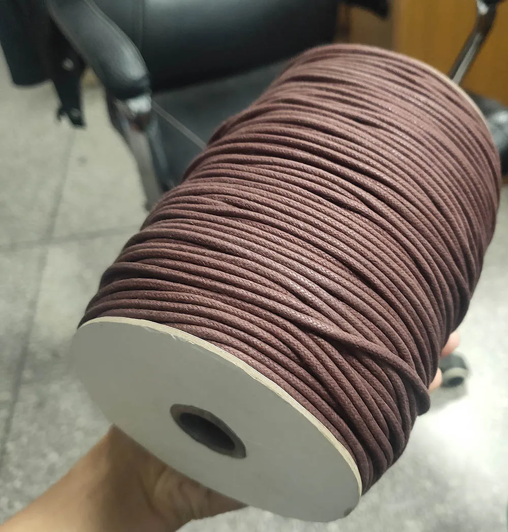 Waxed Cotton Cord Waxed String For Necklace Rope For Jewelry Making