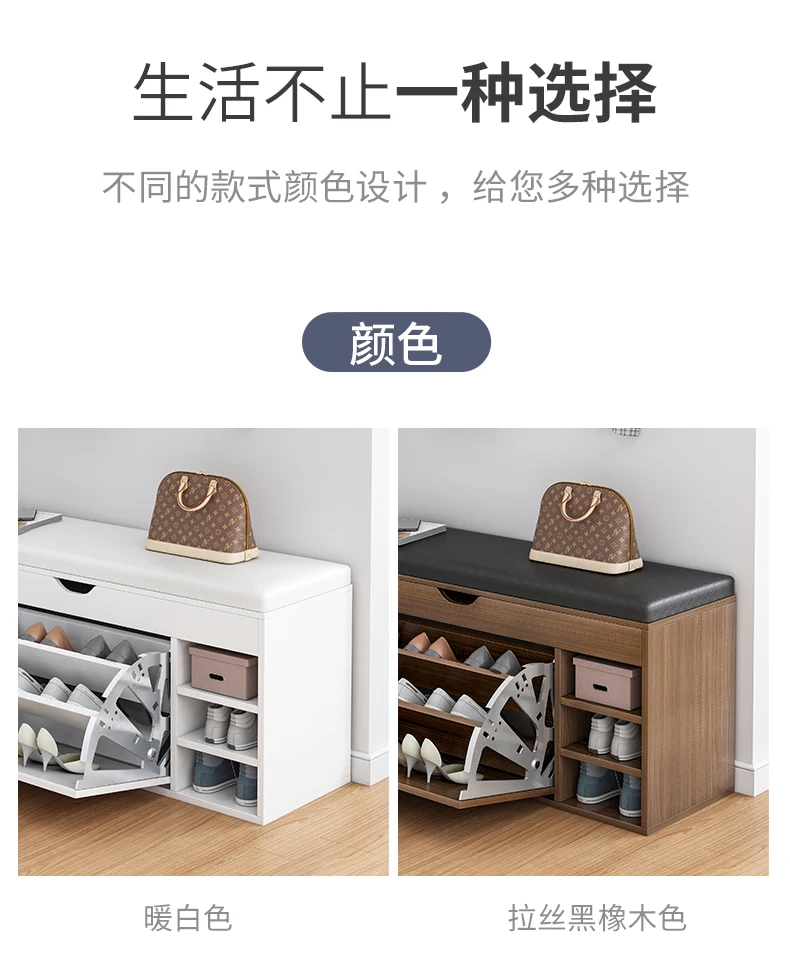 Modern Adjustable Wardrobe Cabinet Storage Shoe Closet Shoe Rack For Home
