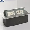 Zinc Alloy Pop Up Modular Multifunctional Socket For Meeting Table