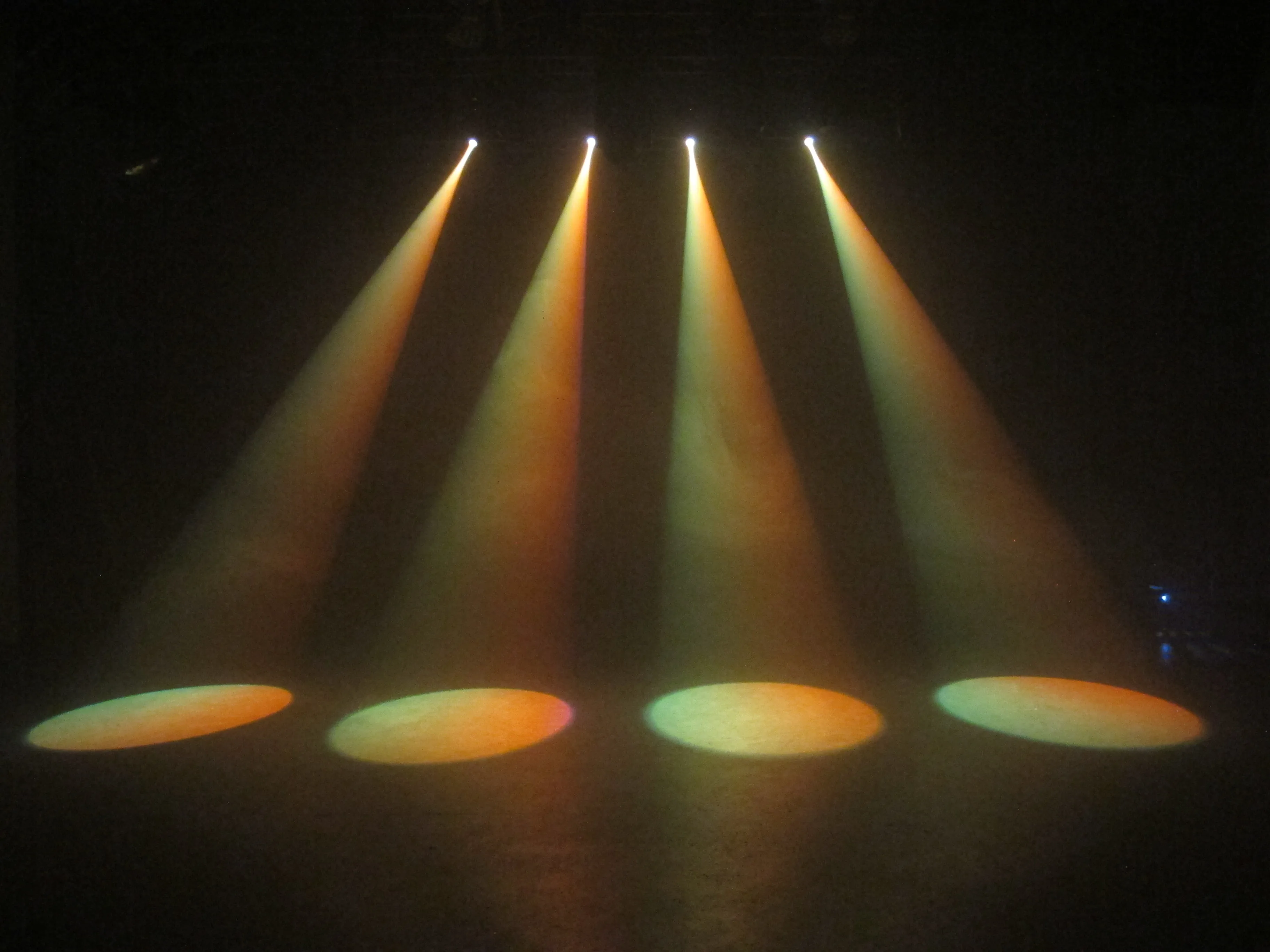 30w Mini Moving Head Gobo Light With Light Strips Disco Stage Lighting