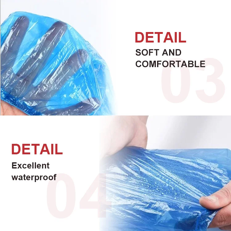 Pattern Waterproof Ldpe Arm Cover Polyethylene Plastic Disposable Pe ...