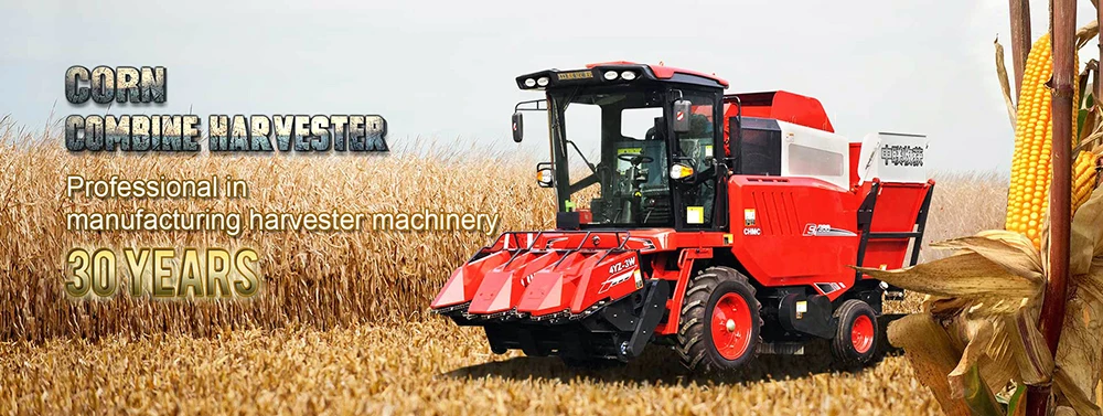 corn harvester machine harvesting harvester corn for farm
