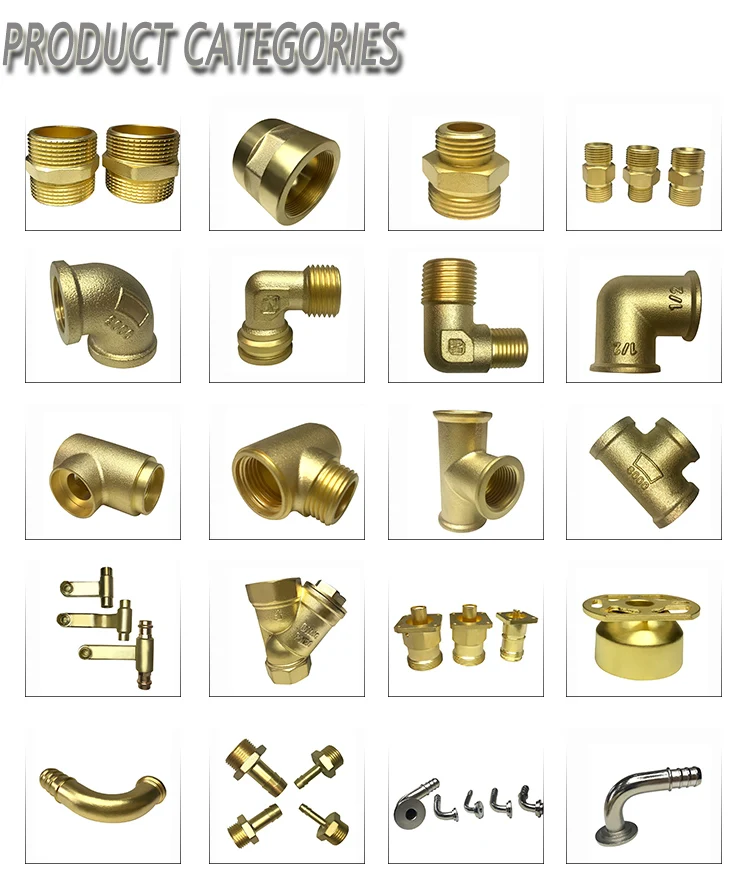 Stone customized turning fitting hot forging brass tee fitting