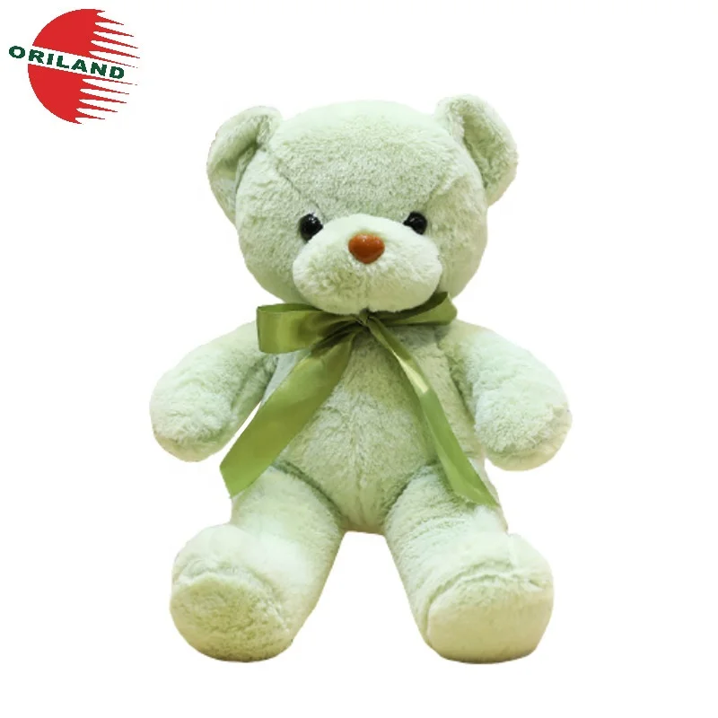 Soft Stuffed Light Green Teddy Bear 