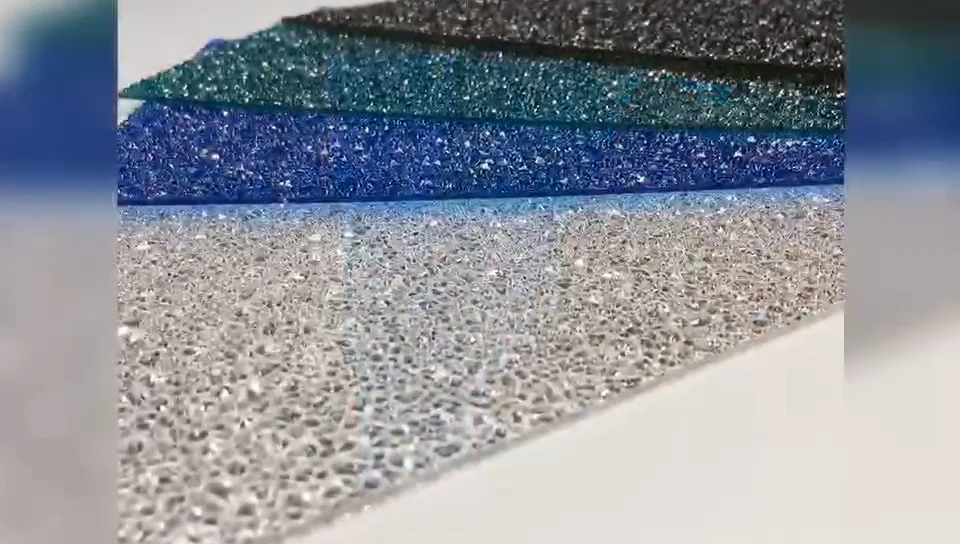 Embossed Polycarbonate Sheet Transparent Solid Pc Embossed Diamond