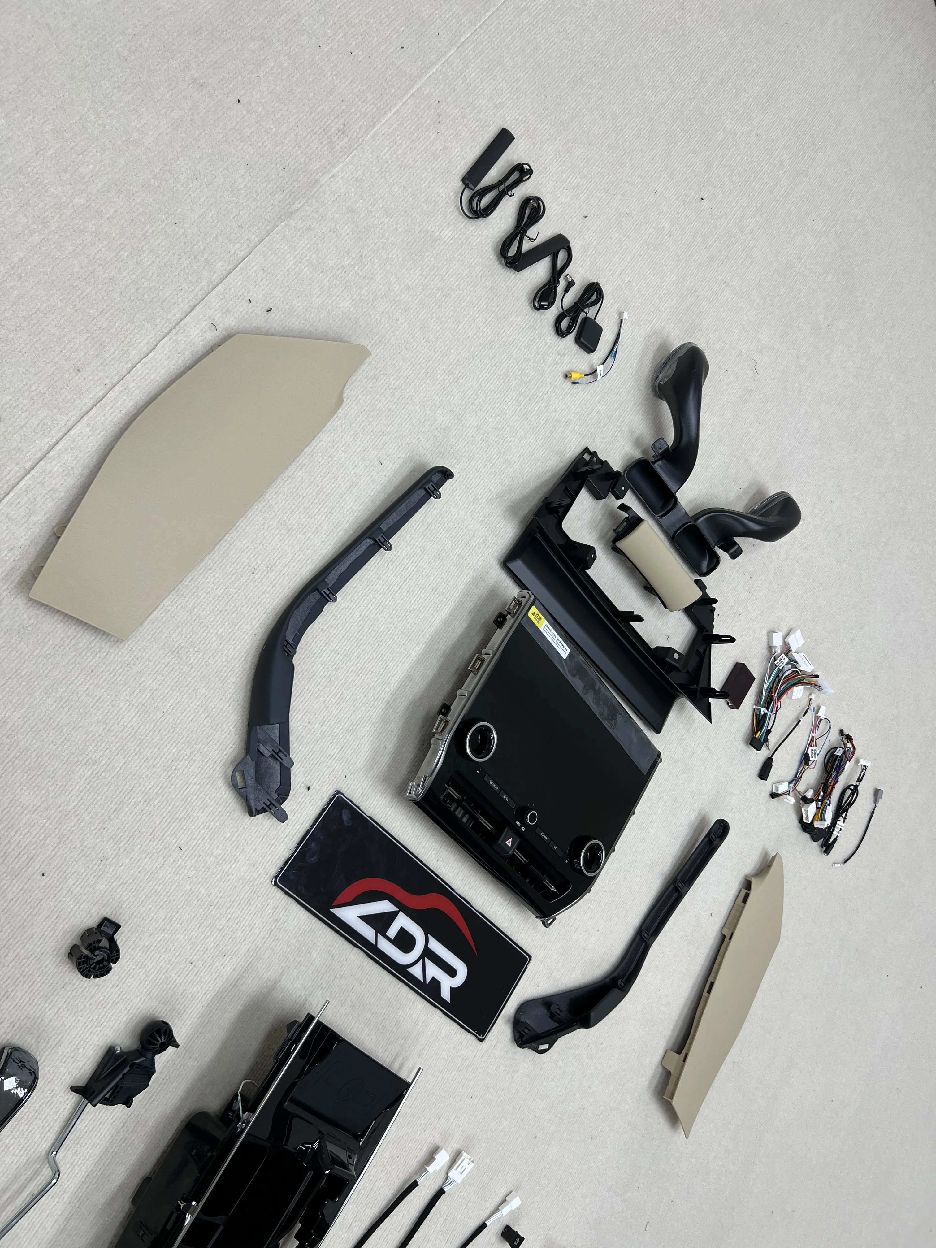 Alfa Rd Panel Interior for 2015-2020 ALPHARD AGH30 Series Upgrade to 2024 ALPHARD ...