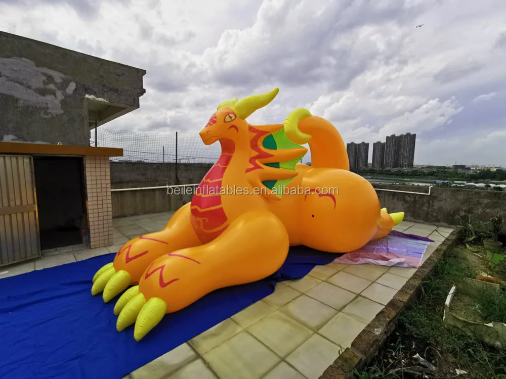 Factory Price Customized High Quality Pvc Inflatable Dragon For Sales