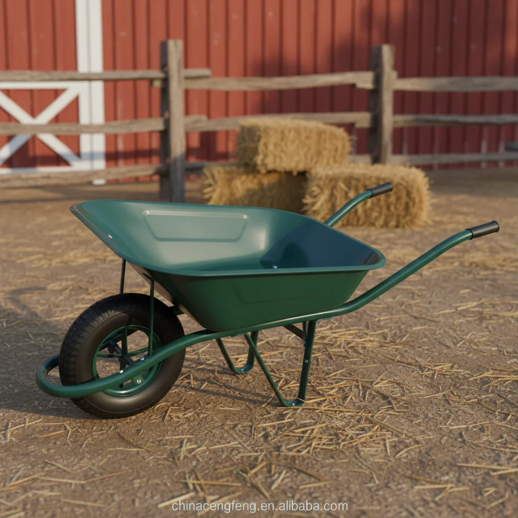 Wheelbarrow Rural King OEM Metal 1-Wheel Manual Wheelbarrow WB6400-Easy Assembly for ...