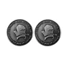 Antique Silver The Lost Mitten 3D Embossed Double Side Logo souvenir coins